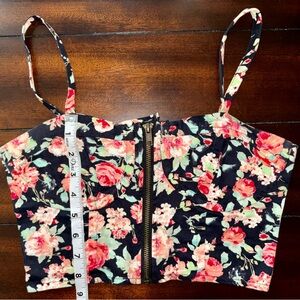 Pacsun crop corset top